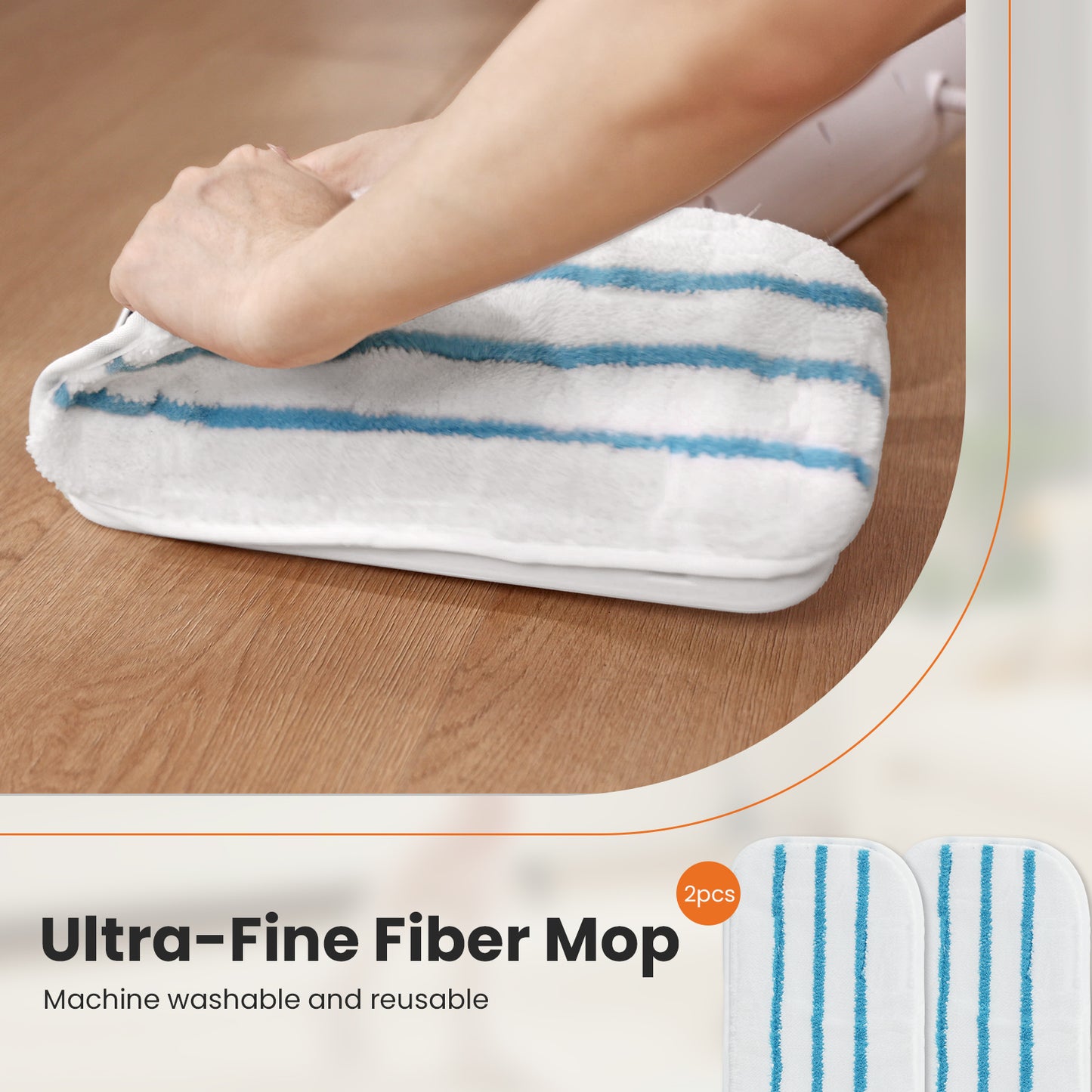 SteamAce Lite™ — Lightweight Steam Mop