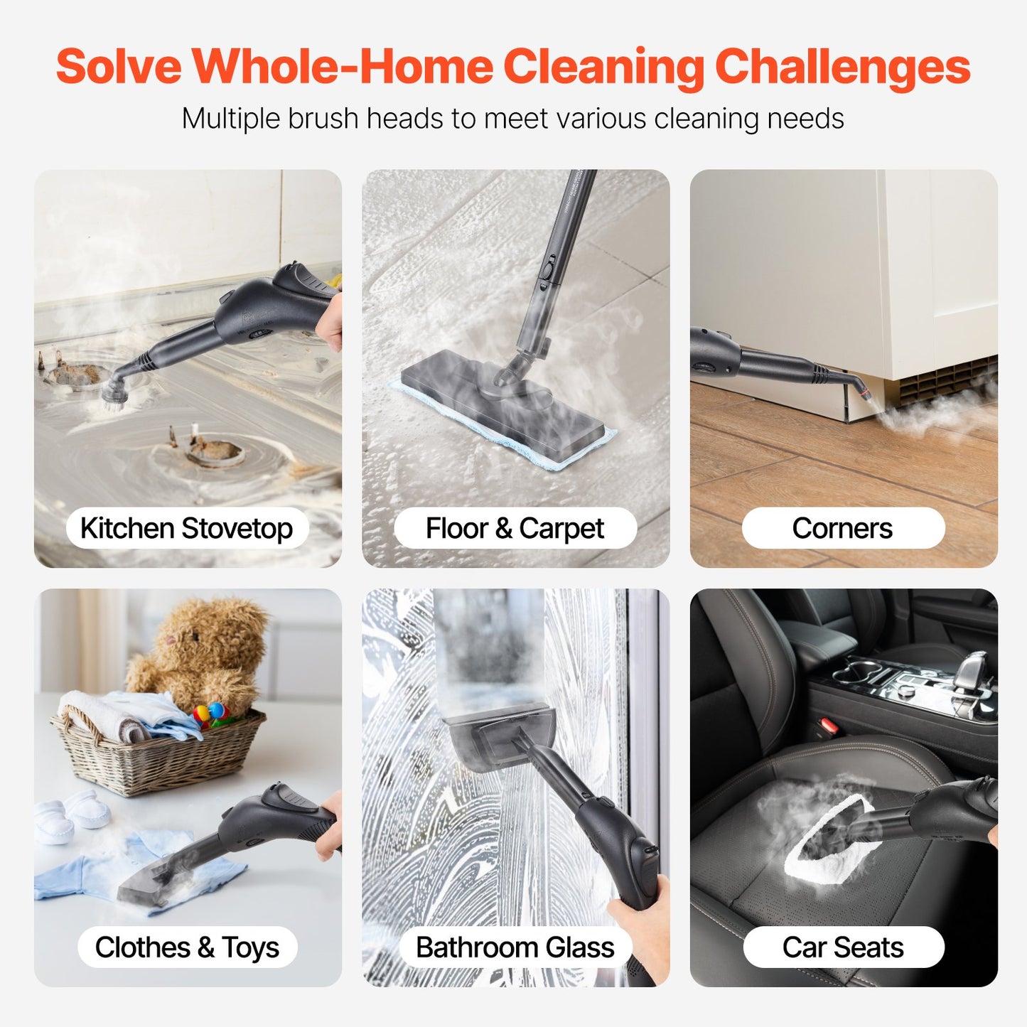 SteamAce Pro™ — Professional Floor Steamer
